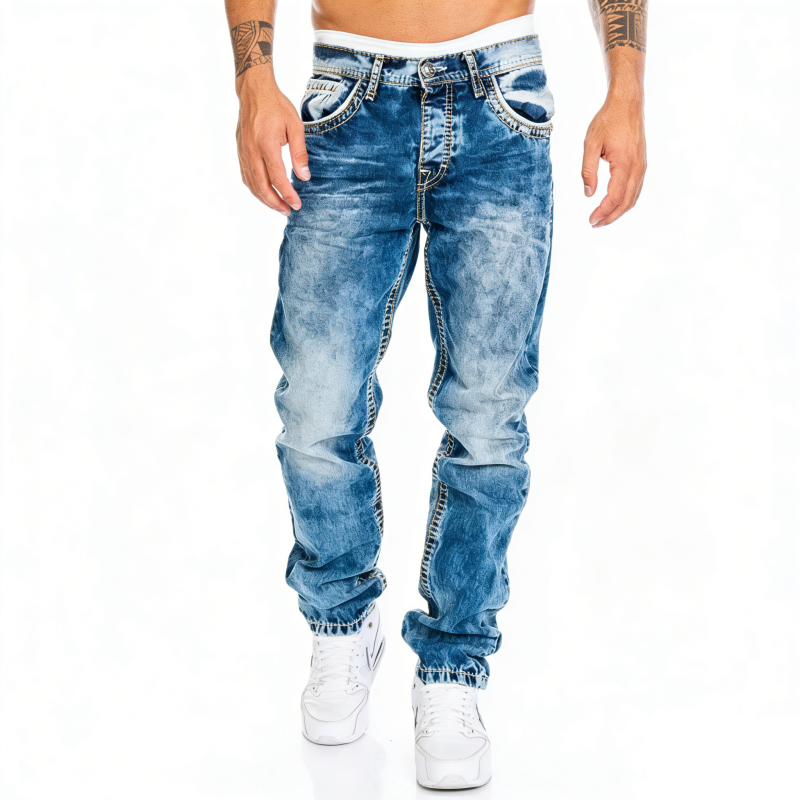 Vaqueros Elásticos Creativos para Hombre, Ideales para el Verano
