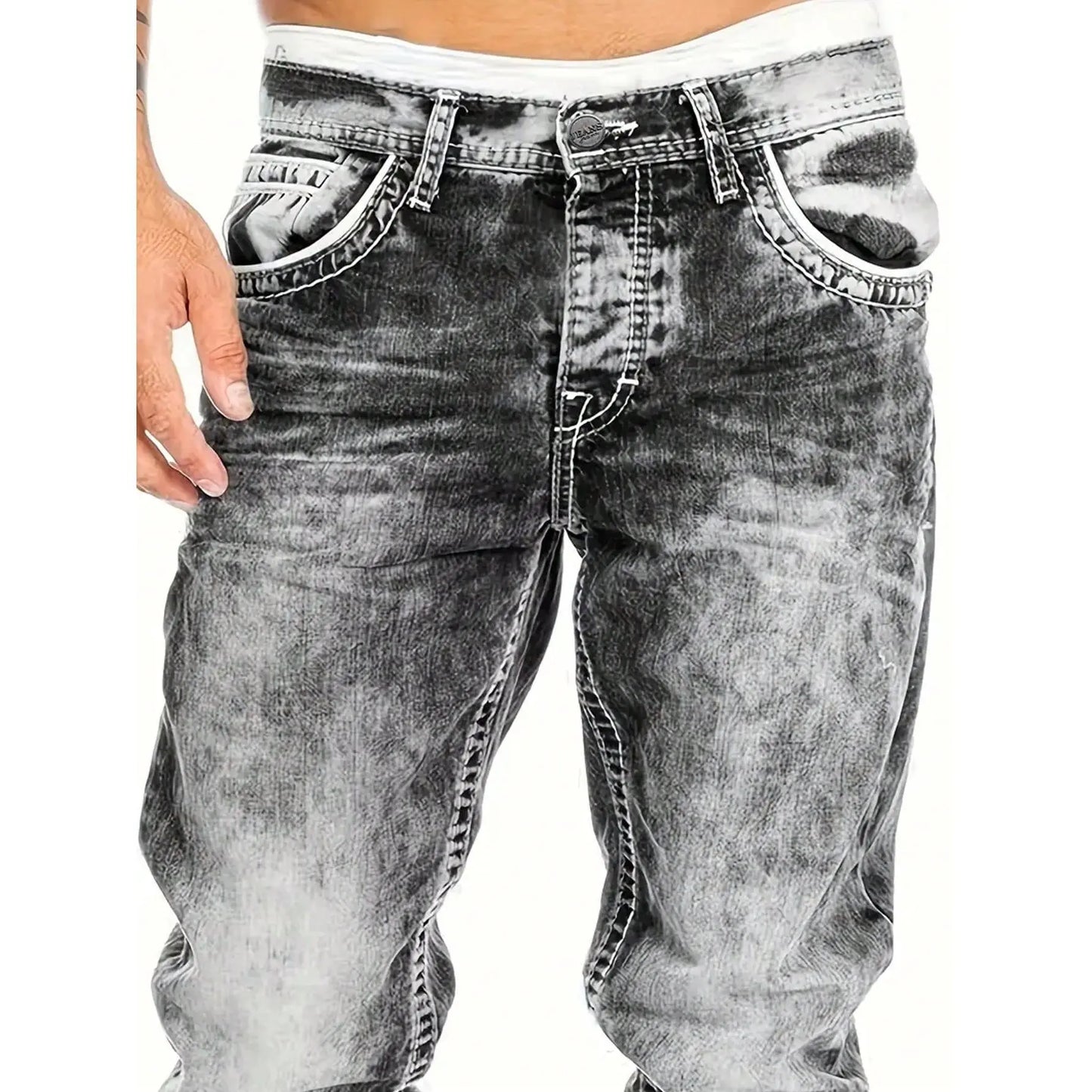 Vaqueros Elásticos Creativos para Hombre, Ideales para el Verano