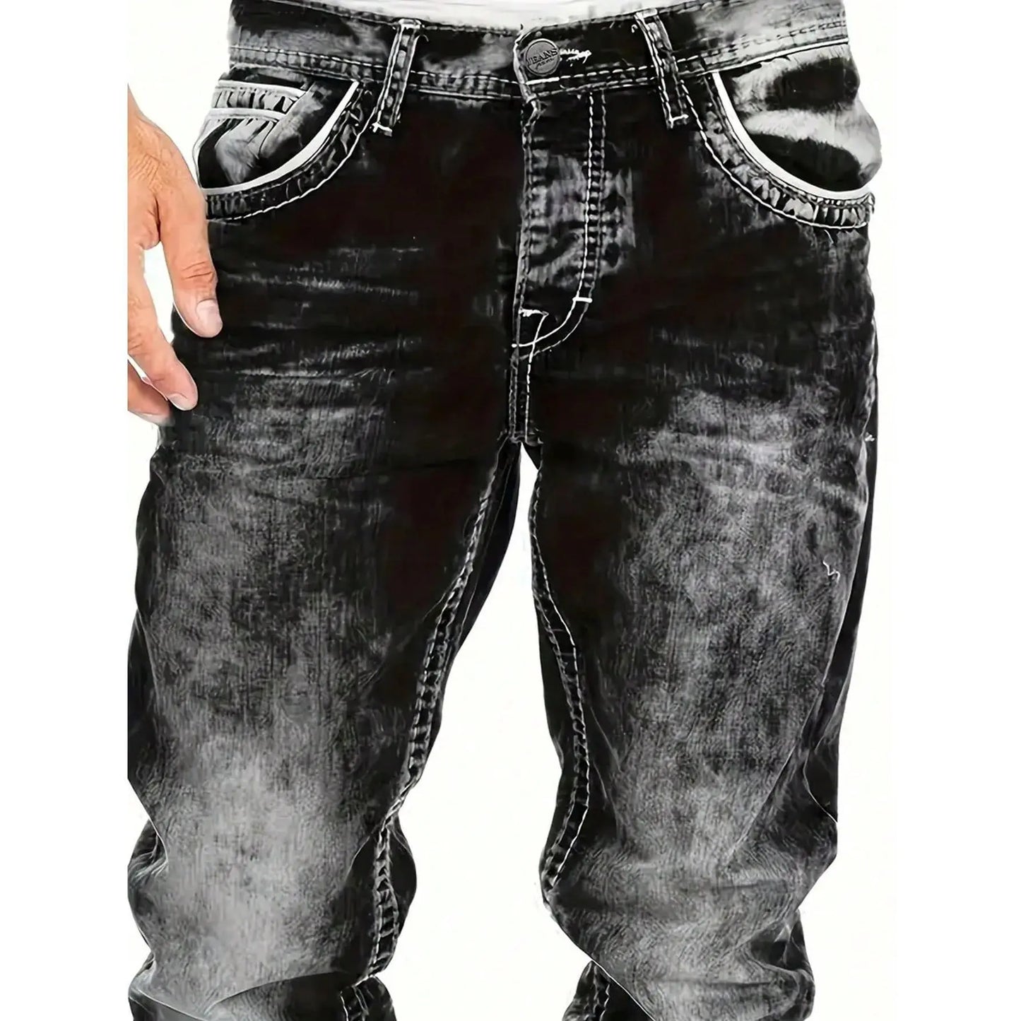 Vaqueros Elásticos Creativos para Hombre, Ideales para el Verano
